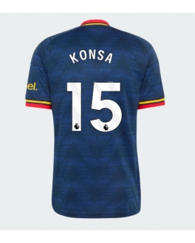Arsenal Ezri Konsa #15 Maglia Gara Trasferta Repliche 2026-27 Maniche Corte Arsenal Ezri Konsa #15 Maglia Gara Trasferta Repliche 2026-27 Maniche Corte